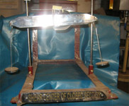 Shear Center location for Closed section-D Section