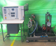 4-Stroke, 1- Cylinder, Diesel Engine test rig with Mechanical Loading – water cooled. 4-Stroke, 1- Cylinder, Diesel Engine test rig with Mechanical Loading – water cooled.