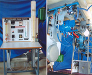 4 Stroke Multi Cylinder Diesel Engine Test Rig with Hydraulic Loading