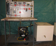 Vapour Compression Refrigeration Test Rig(Economy)